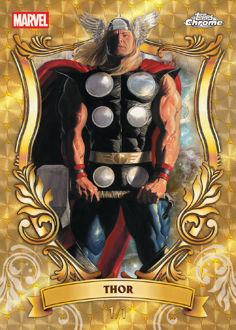 2026 Topps Chrome Marvel Mega Box