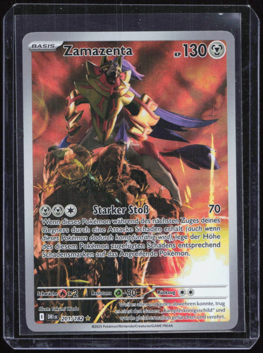 Pokemon TCG Zamazenta Ewige Rivalen SV 201 NM