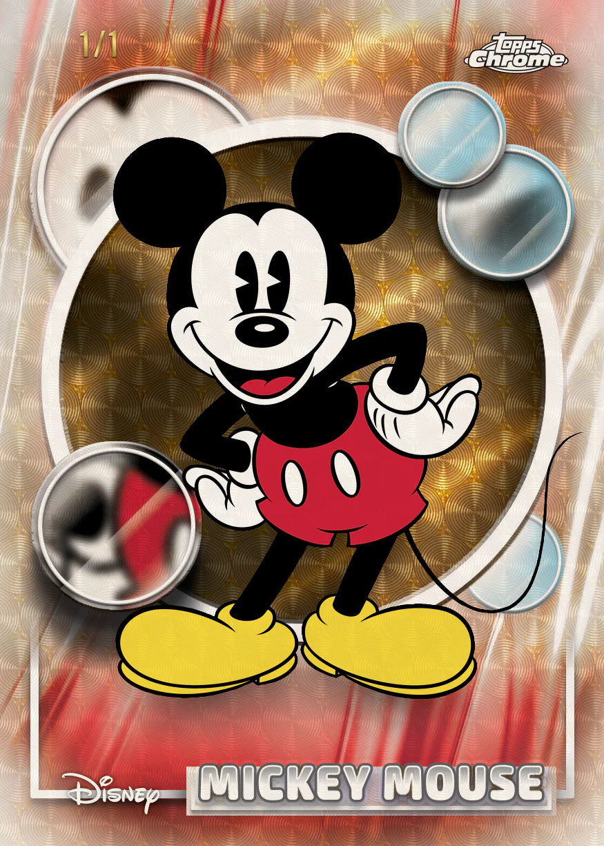 2026 Topps Chrome Disney Mega Box