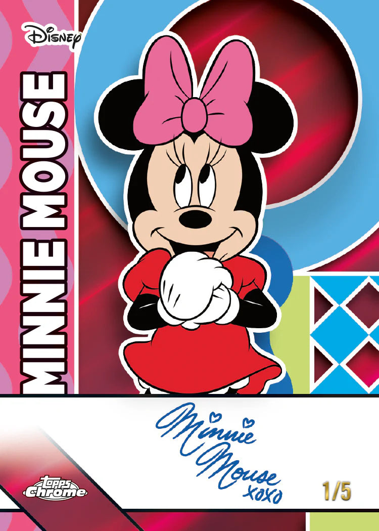 2026 Topps Chrome Disney Mega Box