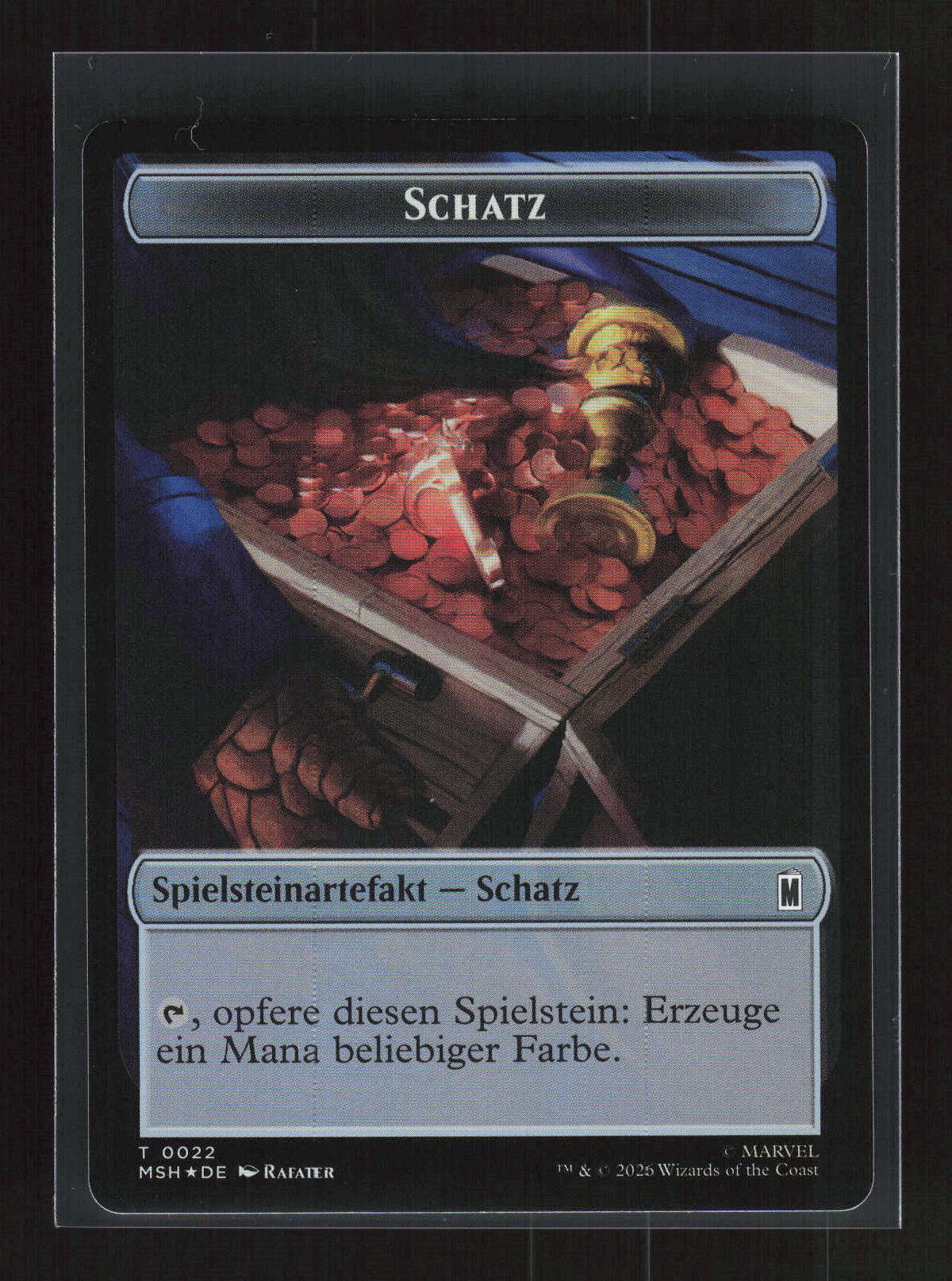 Magic: The Gathering Schurke 9 – Marvel Super Heroes (DE) Token (T) – Rückseite