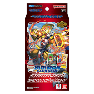 Digimon Card Game Protector of Light Starter Deck ST20 (EN) – Bild 1
