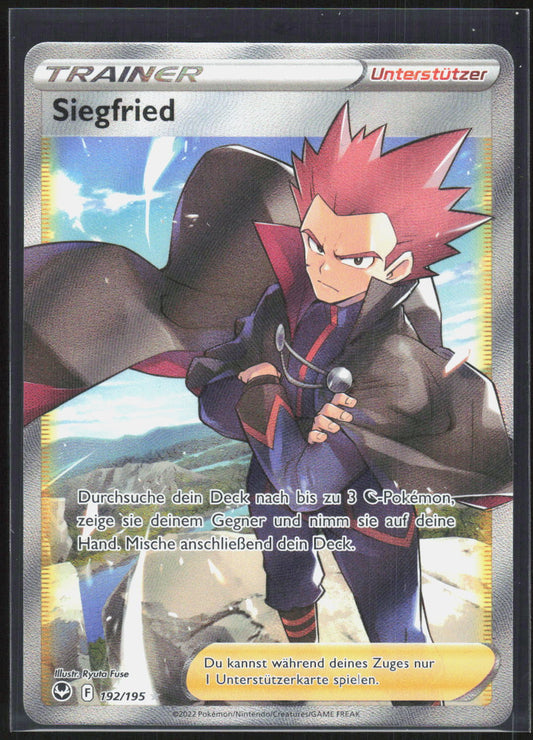 Pokemon TCG Siegfried Silberne Sturmwinde 192 NM Ultra Selten