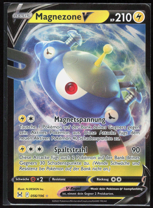 Pokemon TCG Magnezone V Verlorener Ursprung 056 NM Holografisch Selten VMAX