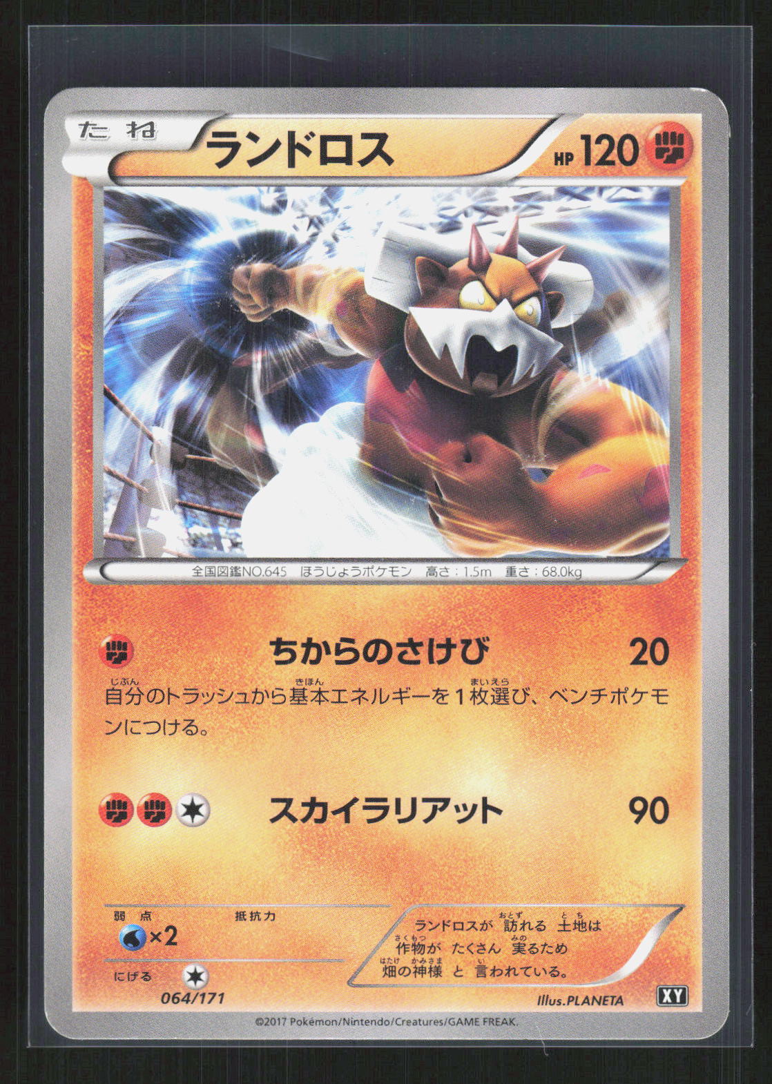 Pokémon Landorus 064/171 – The Best of XY (JP) GD – Vorderseite