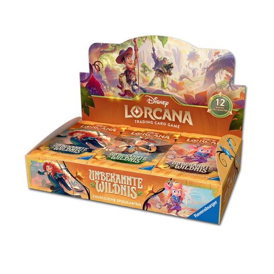 Disney Lorcana - Unbekannte Wildnis - Booster Box - DE