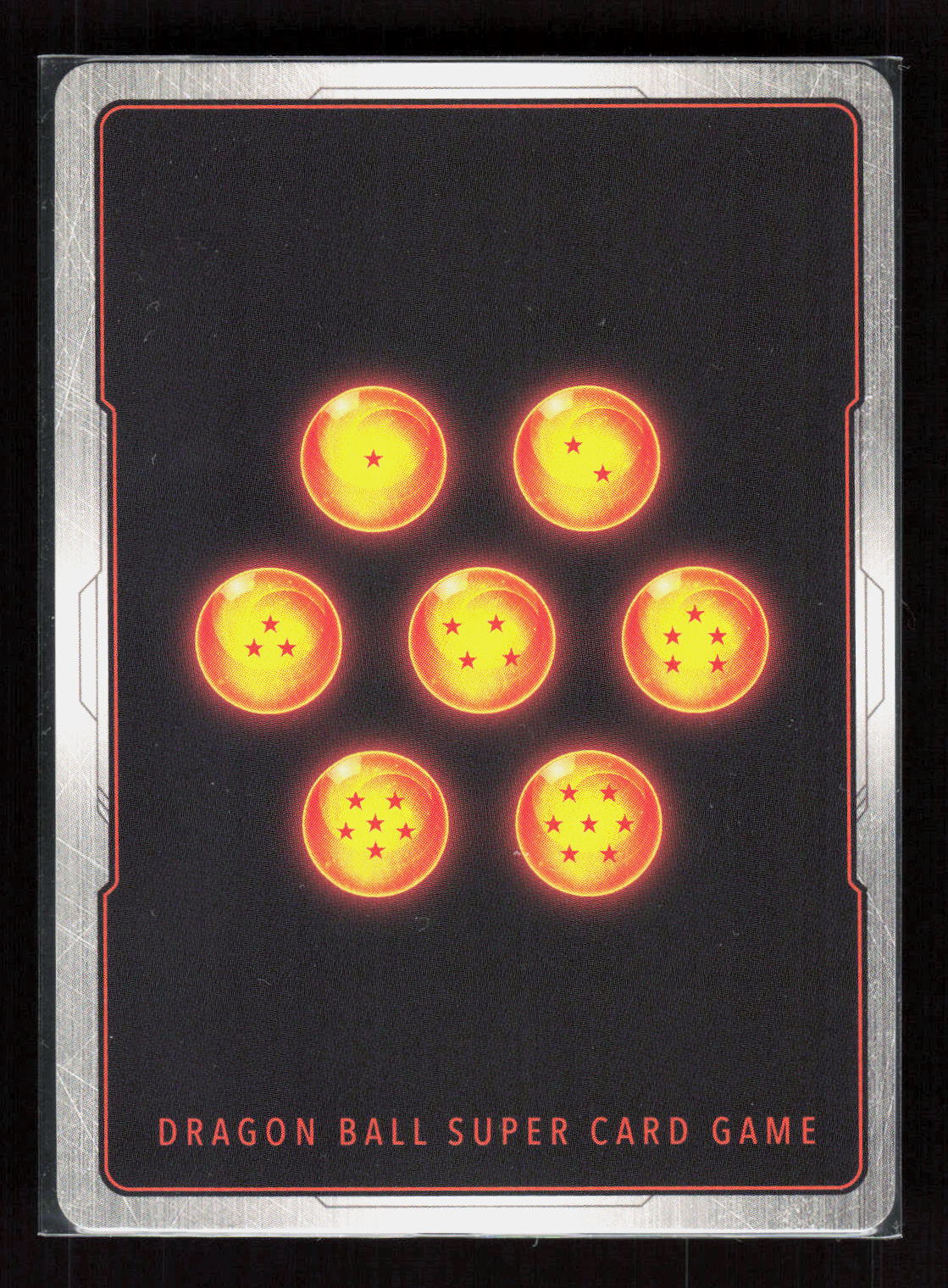 Dragon Ball Negative Energy Six-Star Ball BT12-117 Vicious Rejuvenation Foil – Rückseite