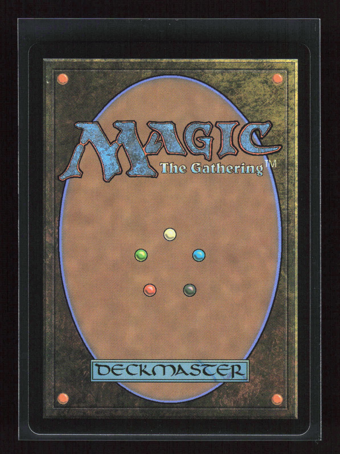 Magic: The Gathering Die menschliche Fackel, Johnny Storm 0321 Marvel Super Foil – Rückseite