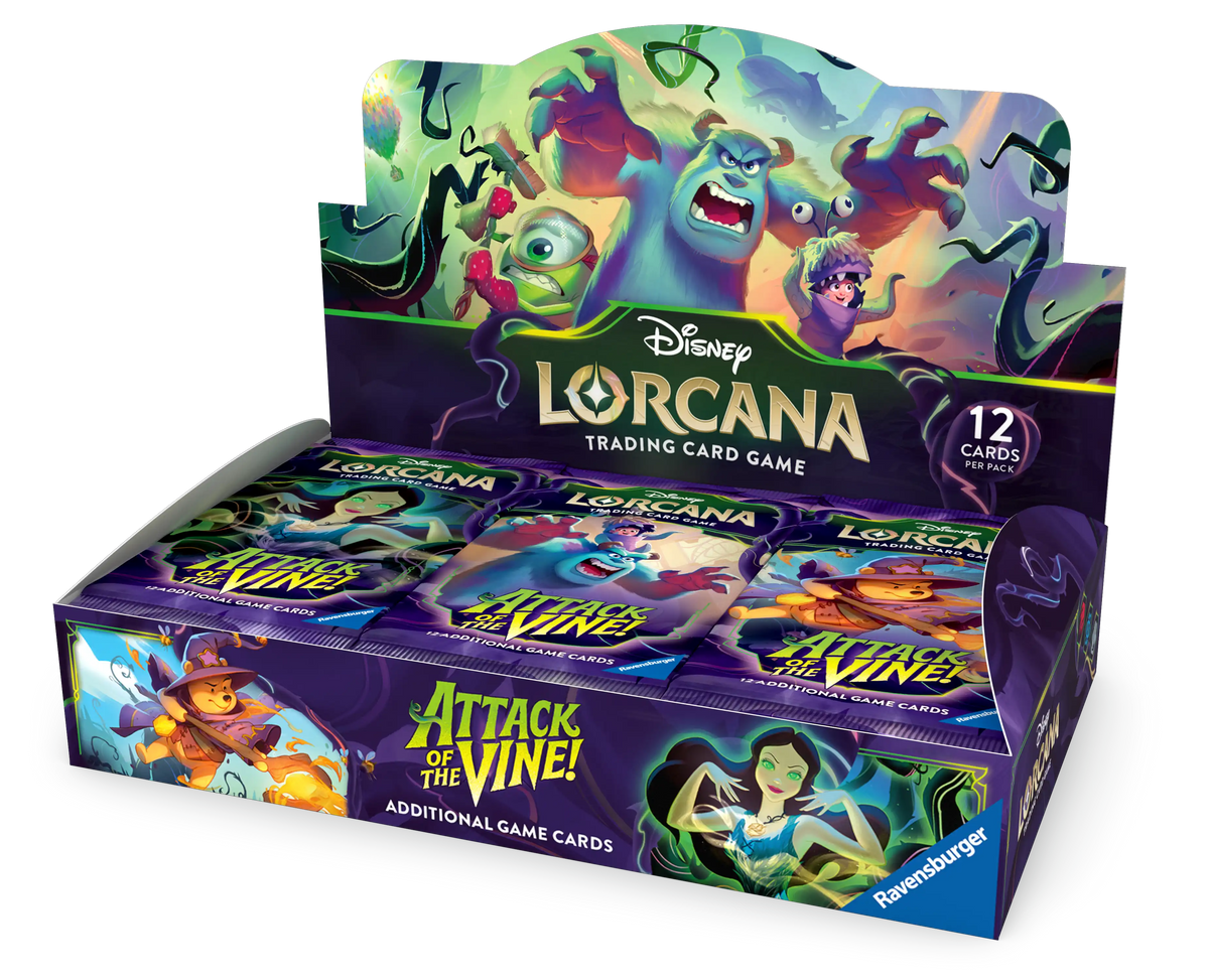 Disney Lorcana Attack of the Vine Booster Box Englisch
