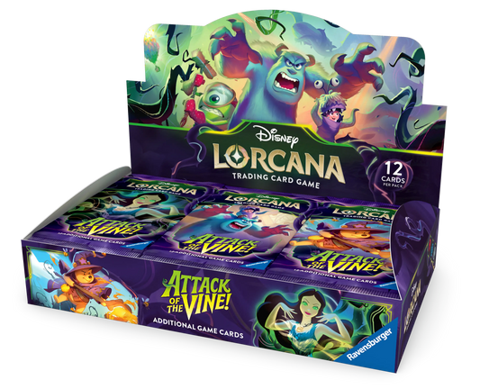 Disney Lorcana Attack of the Vine Booster Box Englisch