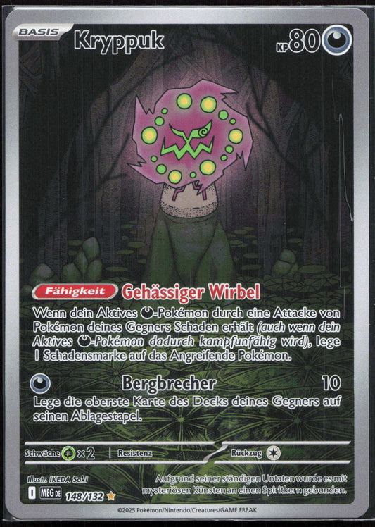 Pokemon TCG Kryppuk Mega-Entwicklung me 148 NM