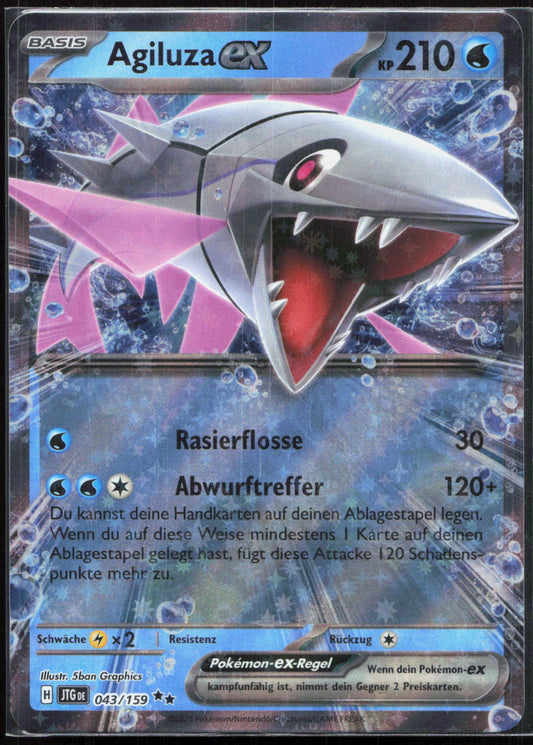 Pokemon TCG Agiluza-ex Reisegefährten sv 043 NM