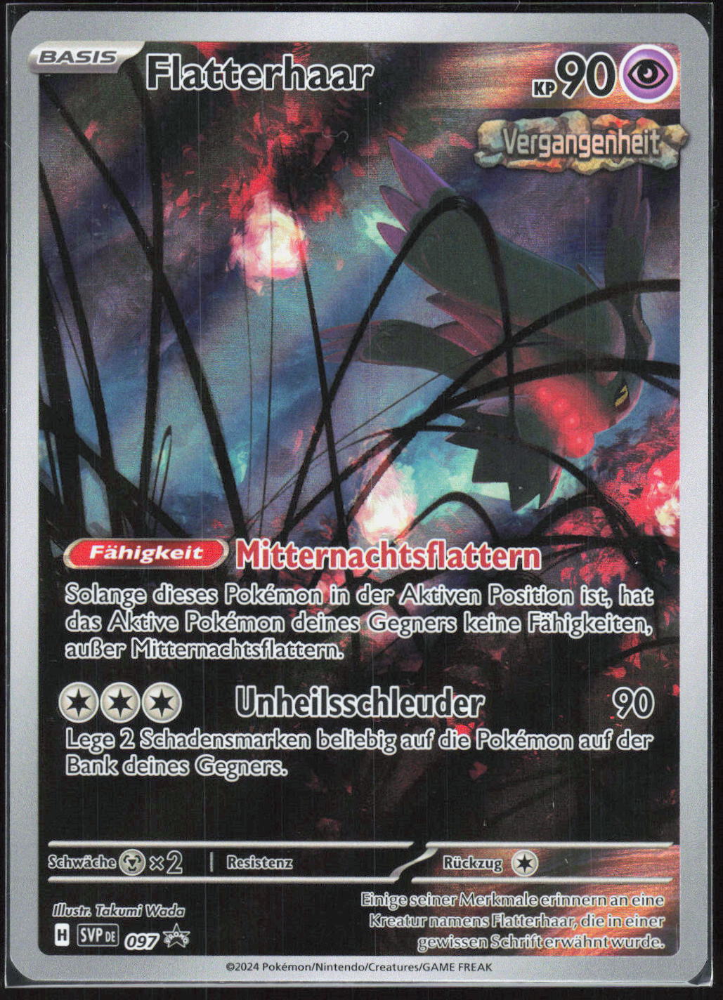 Pokemon TCG Flatterhaar SVP Black Star Promos 097 NM Keine
