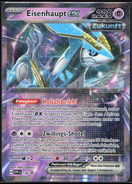Pokemon TCG Eisenhaupt-ex SVP Black Star Promos SV 146 NM