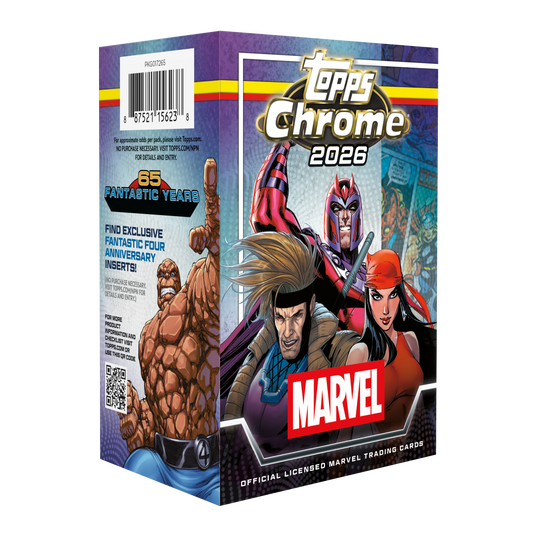 2026 Topps Chrome Marvel Value Box