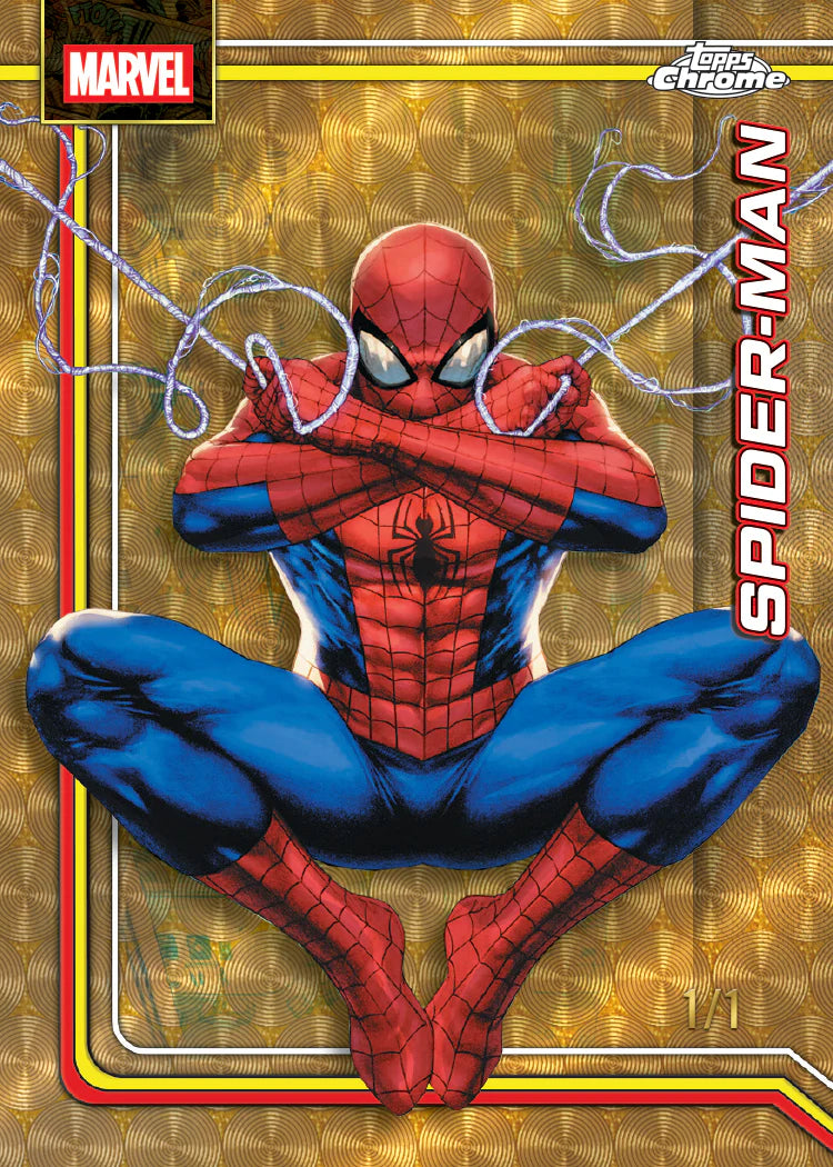 2026 Topps Chrome Marvel Mega Box