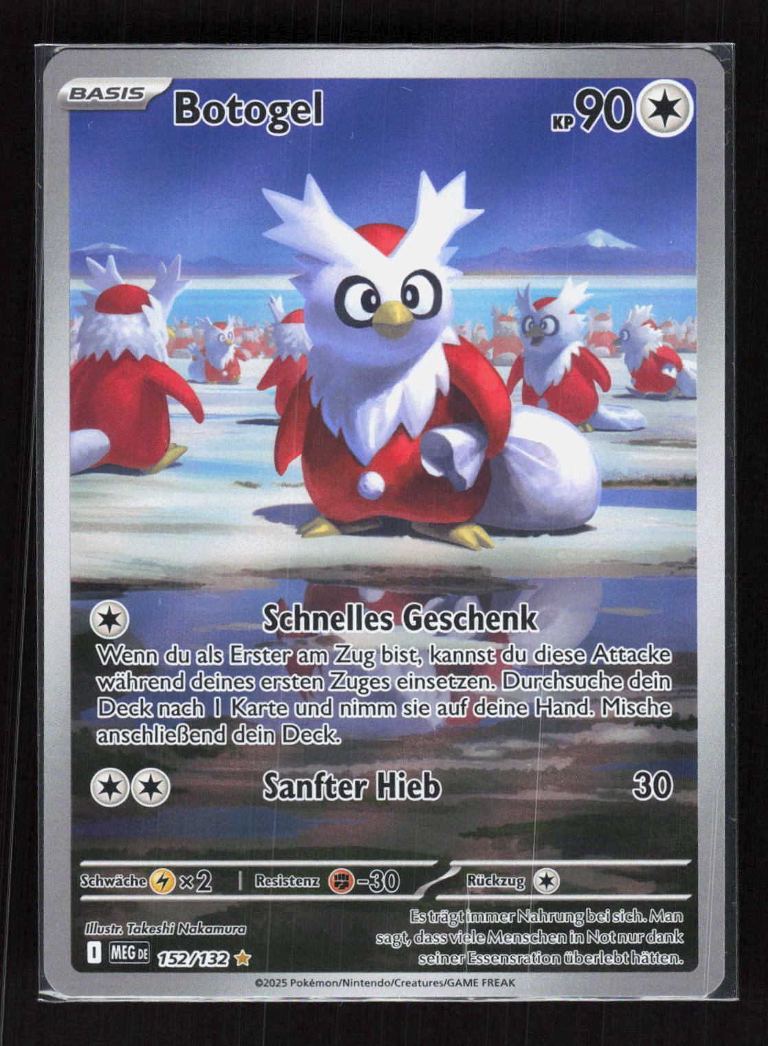 Pokémon Botogel 152/132 – Mega-Entwicklung (DE) Illustration Rare Holo – Vorderseite