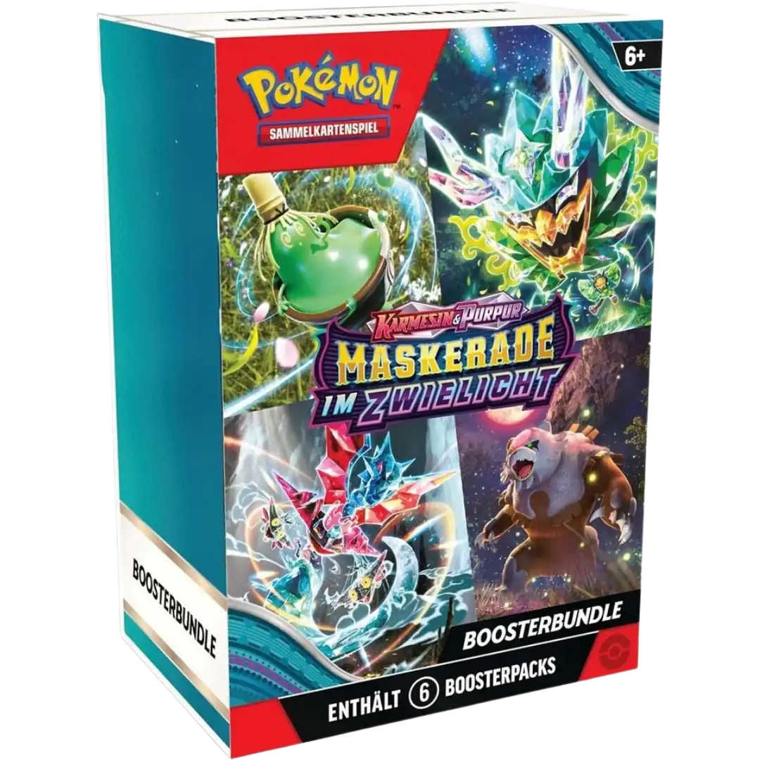 Pokemon Maskerade im Zwielicht Booster Bundle - Deutsch