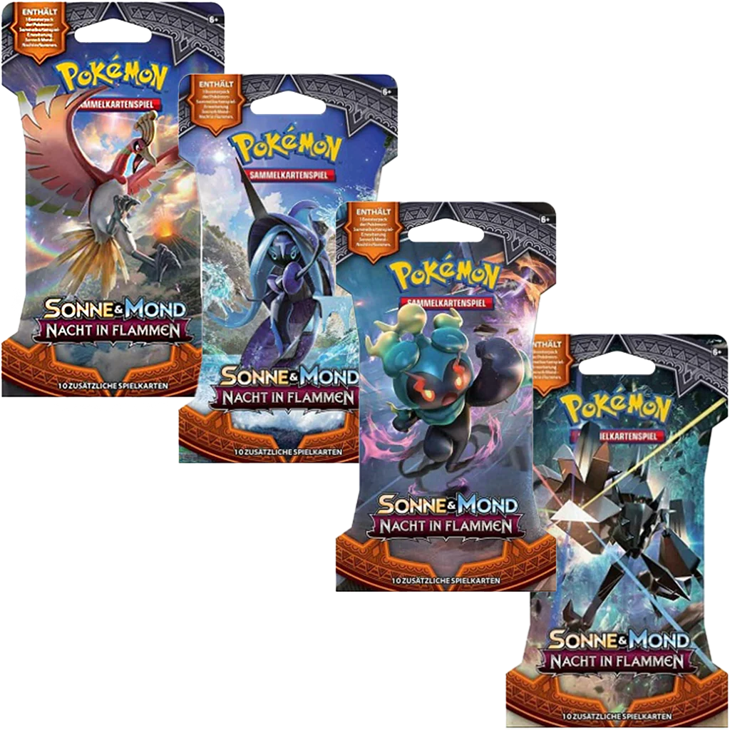 Pokemon Nacht in Flammen - Sleeved Booster - DE
