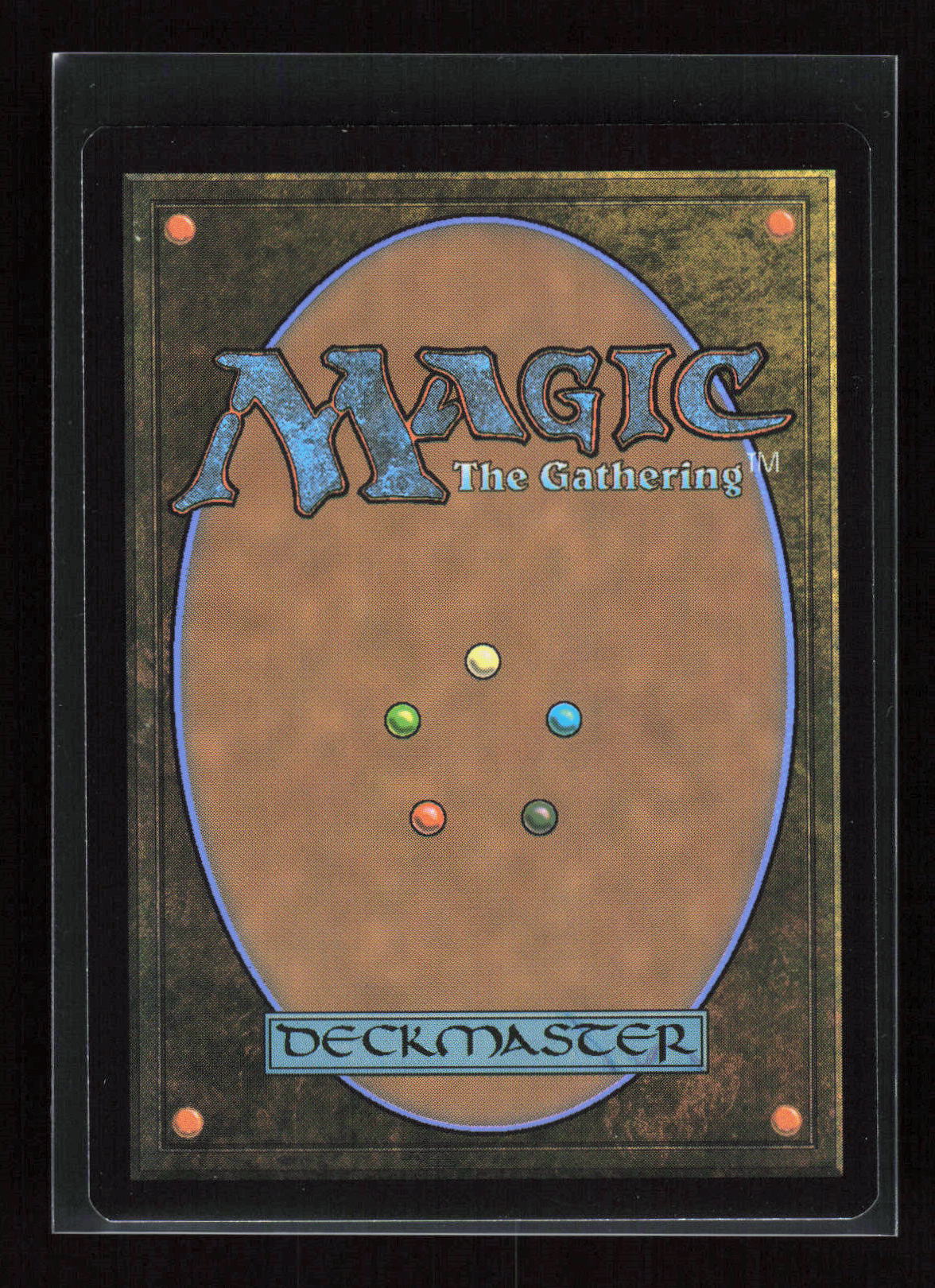 Magic: The Gathering Wald 0198 – The Hobbit (DE) Land (L) Foil – Rückseite