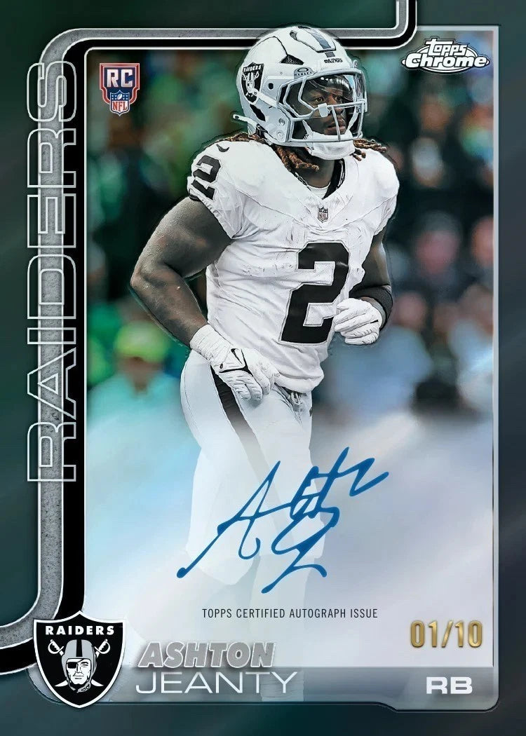 2025 Topps Chrome Football Value Box